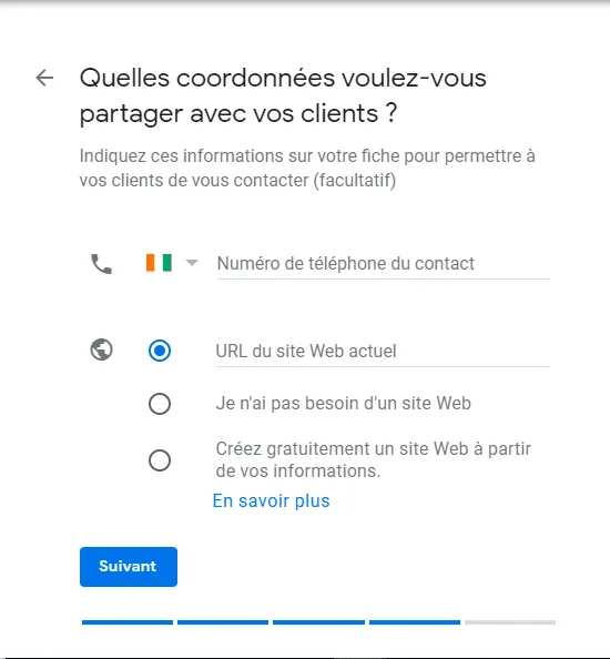 mettre vos coordonnées pour multiplier les prises de rdv via le web