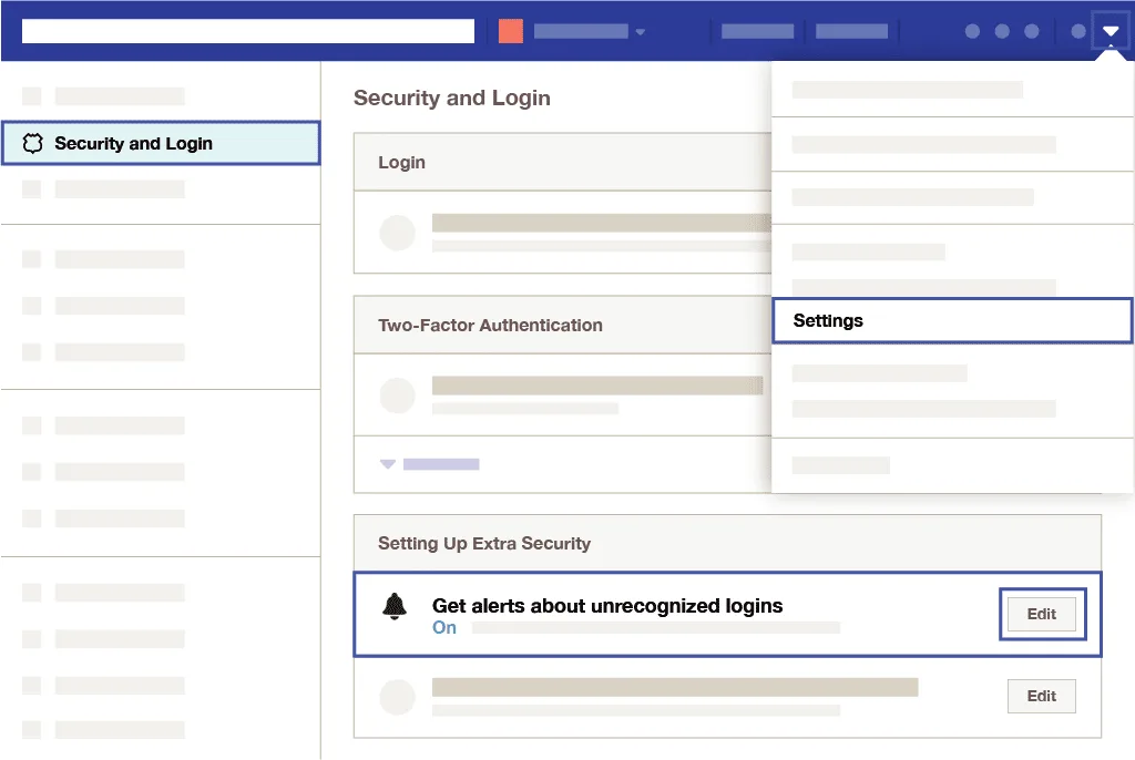 Recevoir des alertes sur facebook