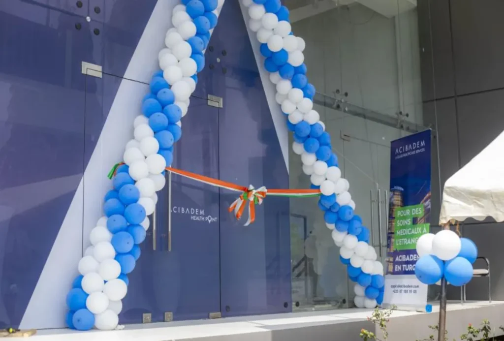 ACIBADEM: press article about the opening of the Abidjan office