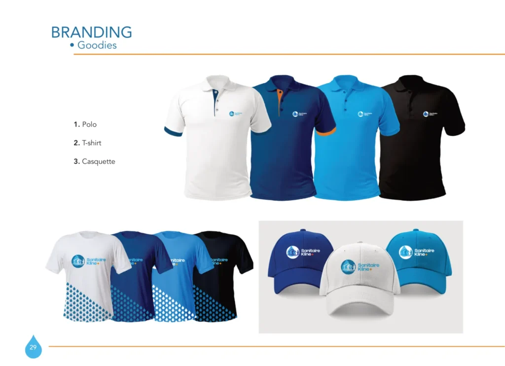 Sanitaire Kline+: brand identity and applications designed by Digit Communication