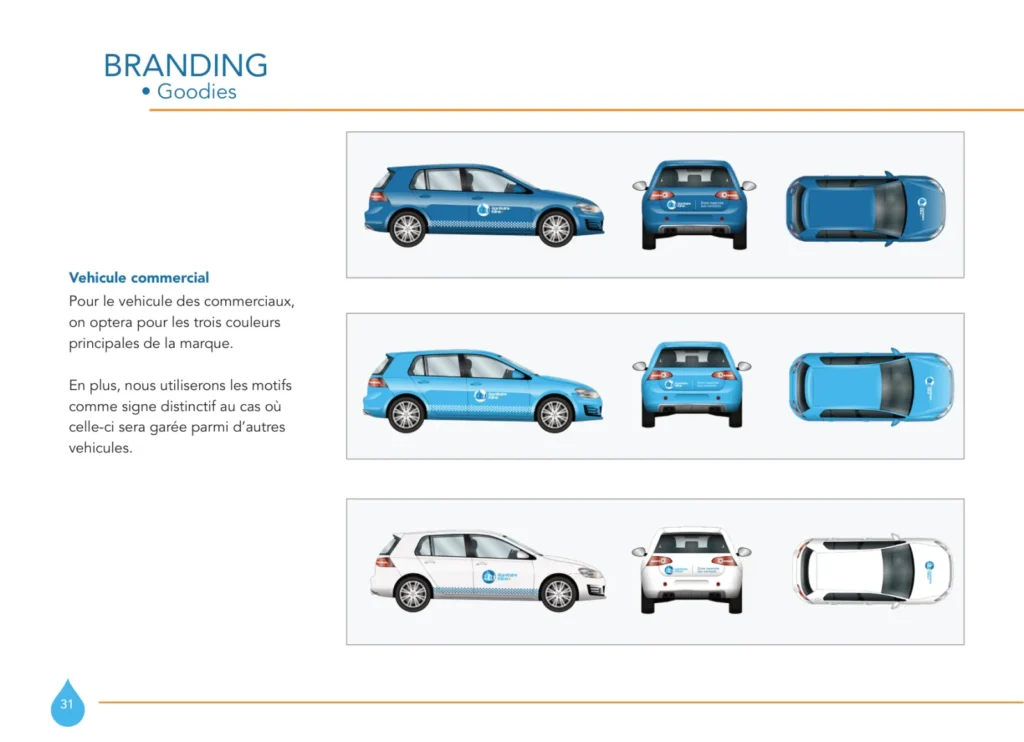 Sanitaire Kline+: brand identity and applications designed by Digit Communication