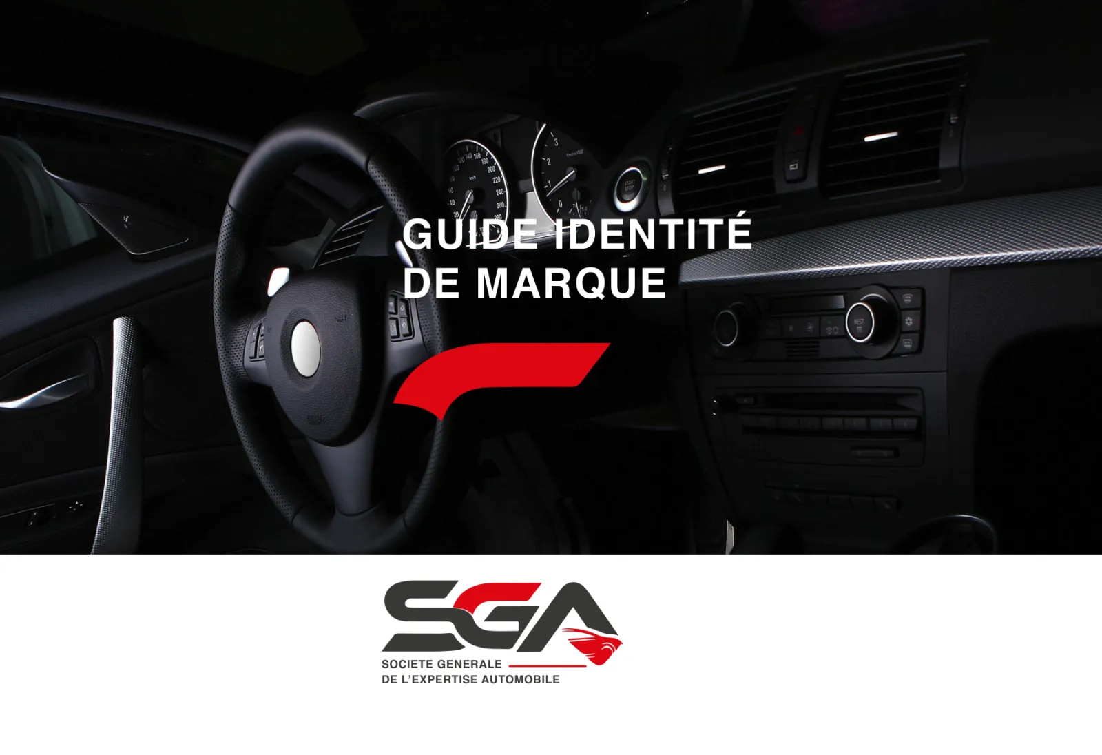SGA : guide d'identité visuelle conçu par Digit Communication