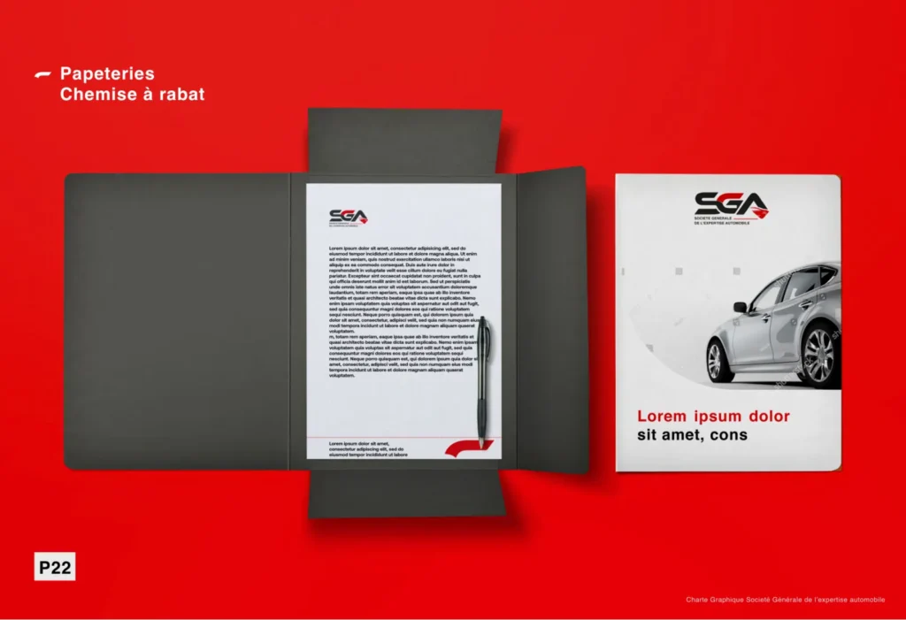 SGA : identité visuelle et déclinaisons conçues par Digit Communication