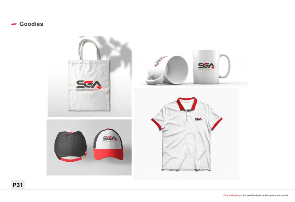 SGA : identité visuelle et déclinaisons conçues par Digit Communication